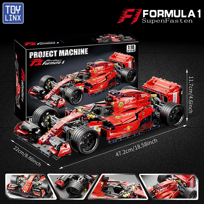 RC Rennwagen Bausatz - Ferngesteuertes Sportauto Model