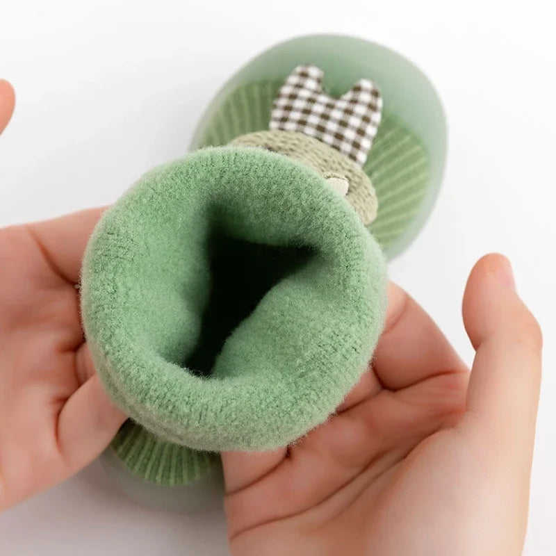 Warme Rutschfeste Babyschühchen - Winter Socken-Schuhe