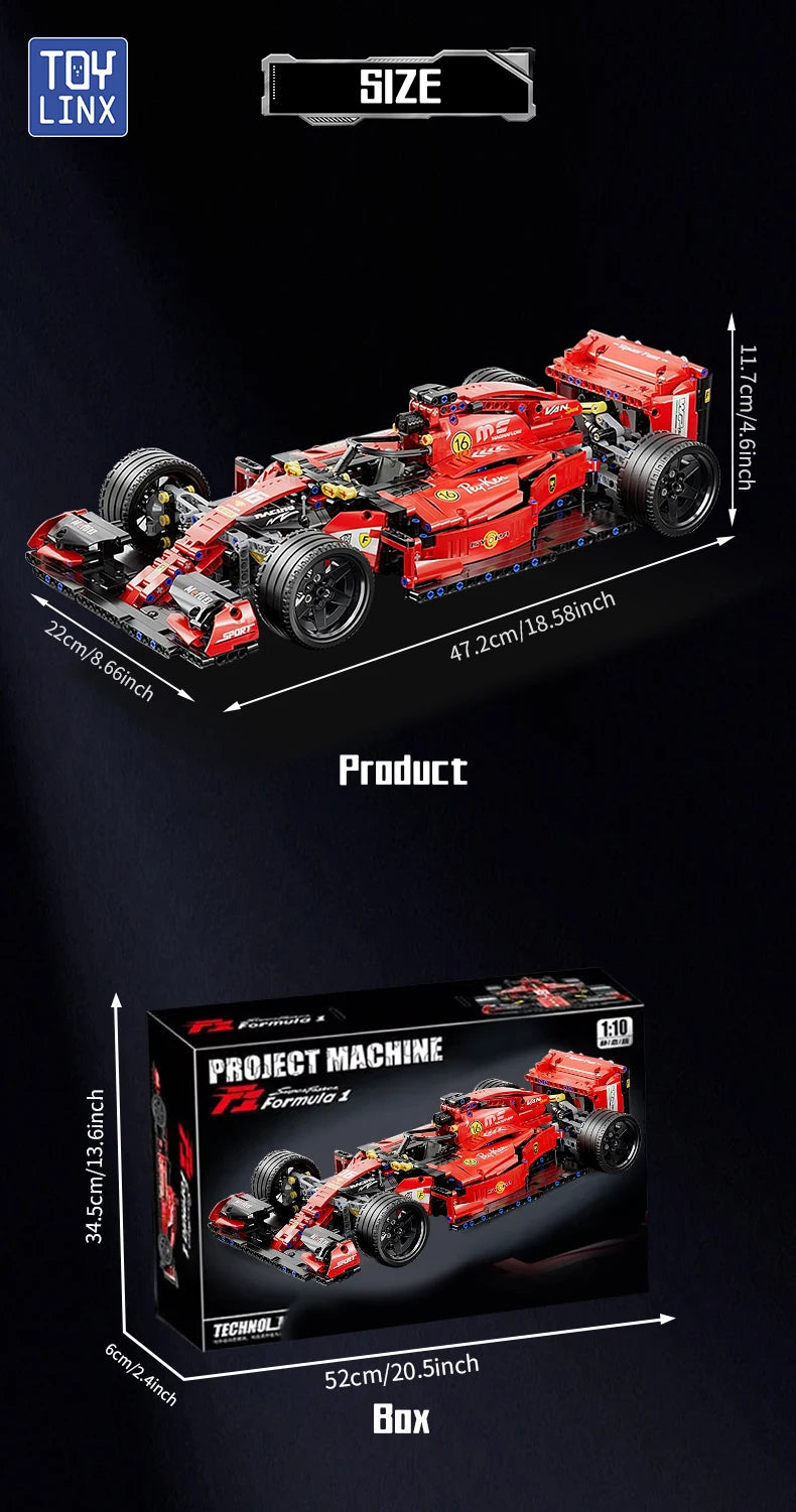 RC Rennwagen Bausatz - Ferngesteuertes Sportauto Model