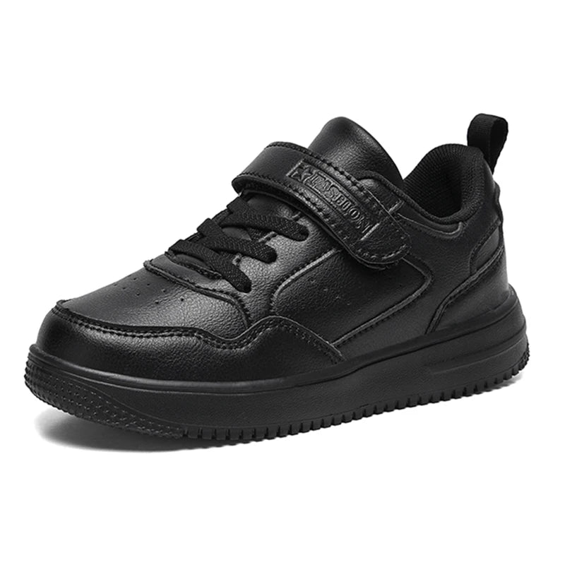 Kinder Sneaker - Lederoptik - Bequeme sportschuhe - Rutschfest