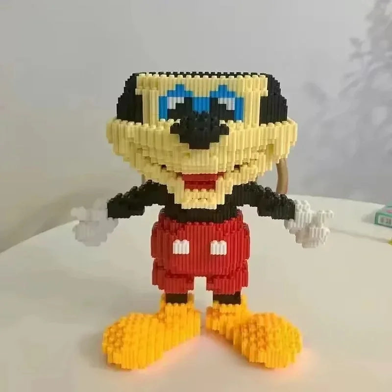 Klassische Maus - Mini-Baustein Bausatz - Figurenset