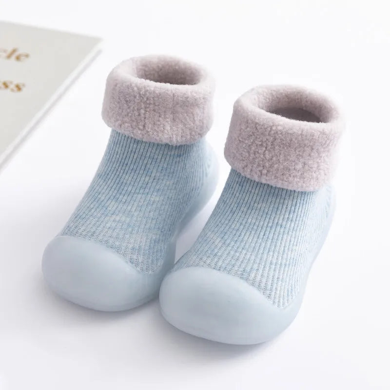 Warme Rutschfeste Babyschühchen - Winter Socken-Schuhe
