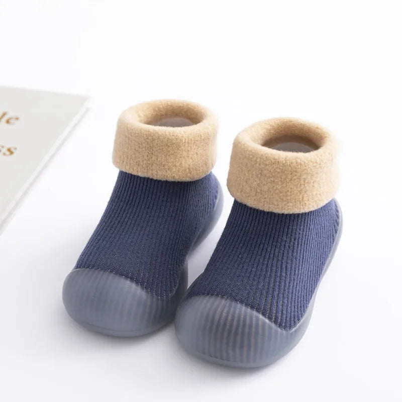 Warme Rutschfeste Babyschühchen - Winter Socken-Schuhe