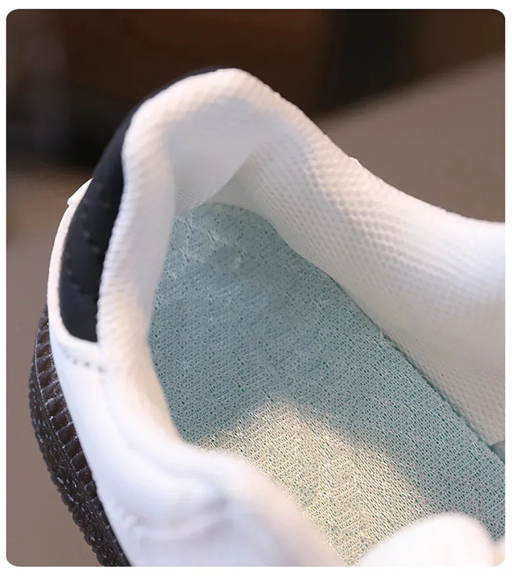 Kinder Sneaker - Sportliche Freizeitschuhe mit Klettverschluss