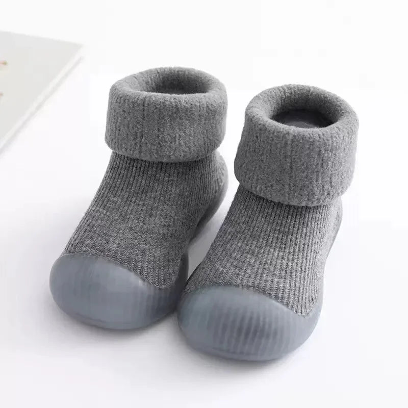 Warme Rutschfeste Babyschühchen - Winter Socken-Schuhe