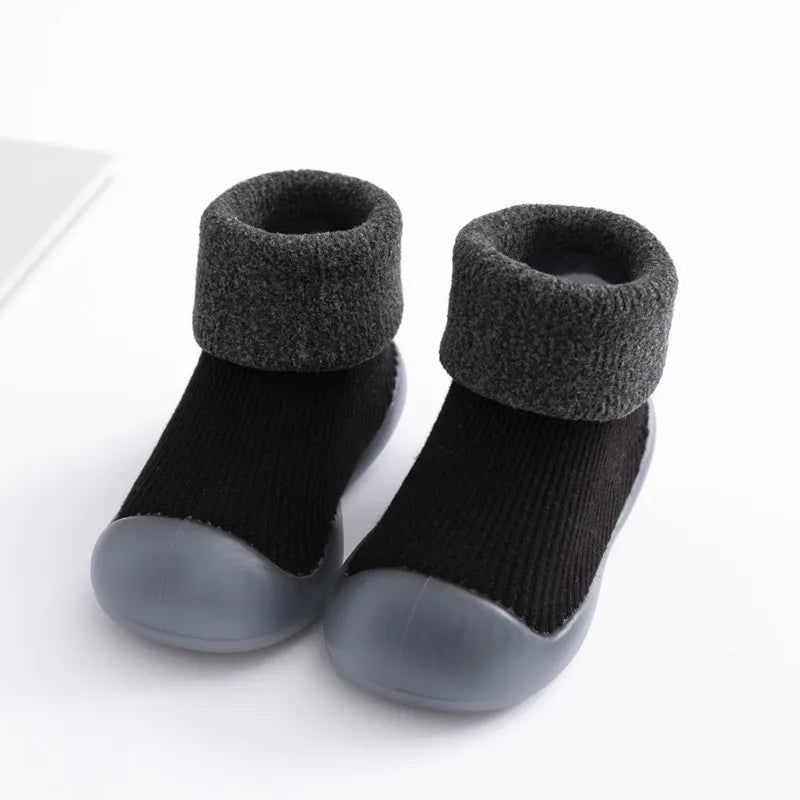 Warme Rutschfeste Babyschühchen - Winter Socken-Schuhe