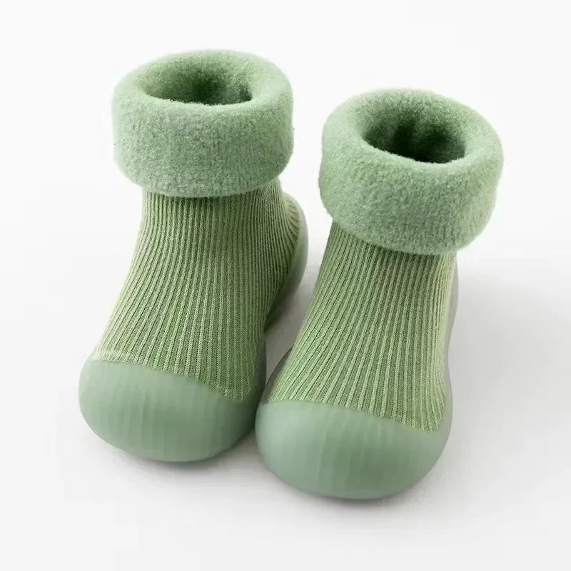 Warme Rutschfeste Babyschühchen - Winter Socken-Schuhe