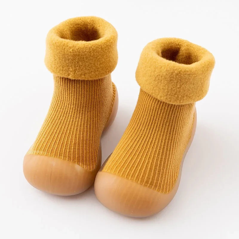 Warme Rutschfeste Babyschühchen - Winter Socken-Schuhe