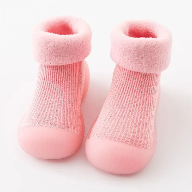 Warme Rutschfeste Babyschühchen - Winter Socken-Schuhe