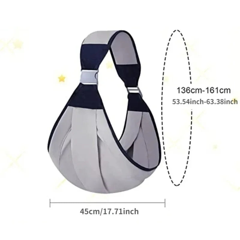 Baby Tragetuch Sling - Ring-Sling für 0-2 Jahre