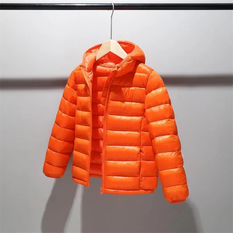 Herbst & Winter Kinder Daunenjacke - Leicht & Warm - 3-10 Jahre