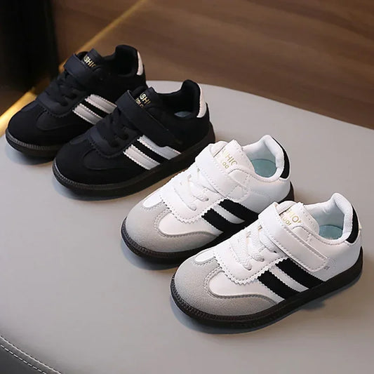 Kinder Sneaker - Sportliche Freizeitschuhe mit Klettverschluss