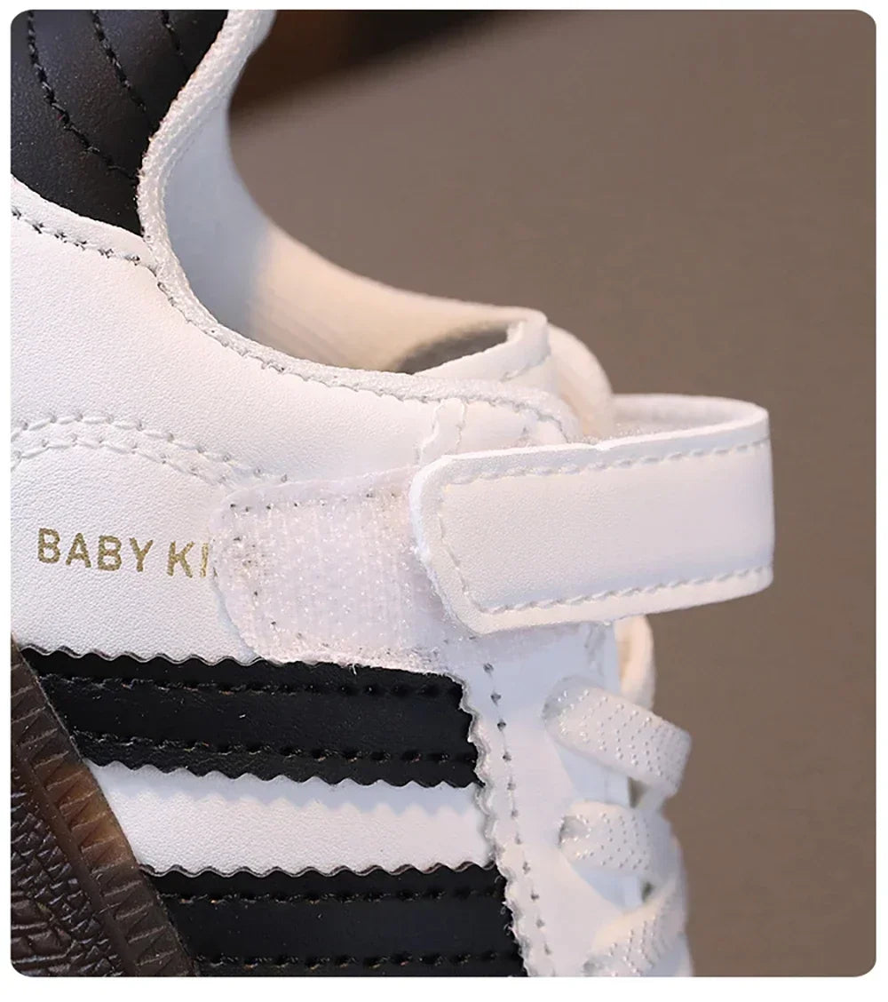 Kinder Sneaker - Sportliche Freizeitschuhe mit Klettverschluss