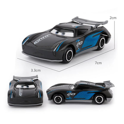 7 Teile/satz Disney Pixar Auto 3 Lightning m/c/Queen Jackson Storm Mack Truck 1:55 Diecast Metall Auto Modell Spielzeug junge Weihnachten Geschenk
