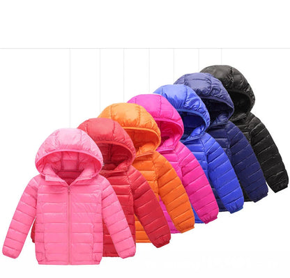 Herbst & Winter Kinder Daunenjacke - Leicht & Warm - 3-10 Jahre