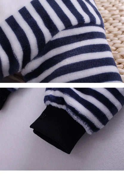 Neugeborenen Baby Frühling Winter Kleidung Säuglings Jacke für Mädchen Overall für Jungen Weiche Flanell Bebe Strampler Baby Kleidung 0-18 monat