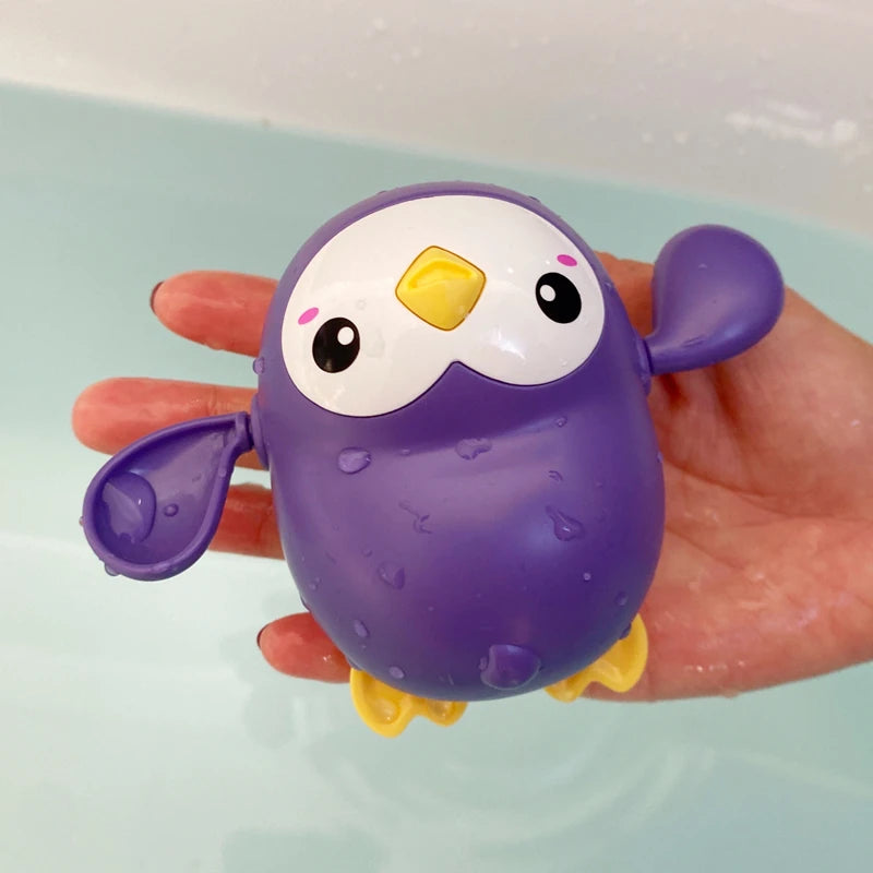 Badespielzeug für Babys - Schwimmende Tiere zum Aufziehen