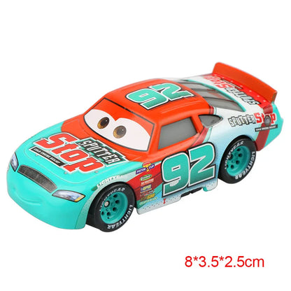 1:55 disney pixar autos 2 3 spielzeug blitz mcqueen mack onkel lkw mater fritter miss druckguss modell auto spielzeug kinder weihnachts geschenke