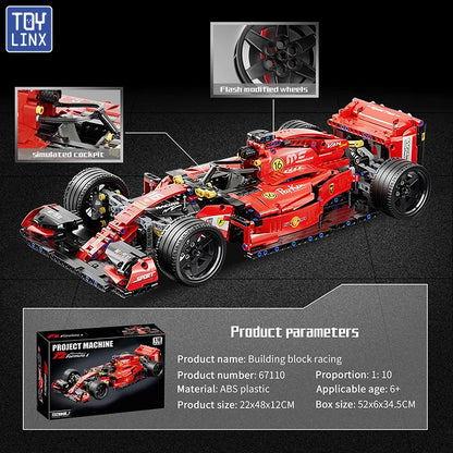 RC Rennwagen Bausatz - Ferngesteuertes Sportauto Model