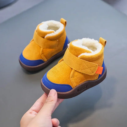 Winter Baby Schuhe Jungen Mädchen Warme Plüsch Kleinkind Schnee Stiefel 0-5 Jahre Kinder Mode Anti-slip Turnschuhe kinder Schuhe