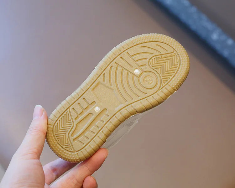 Kinder Sportschuhe Weiß - Rutschfest & Leicht