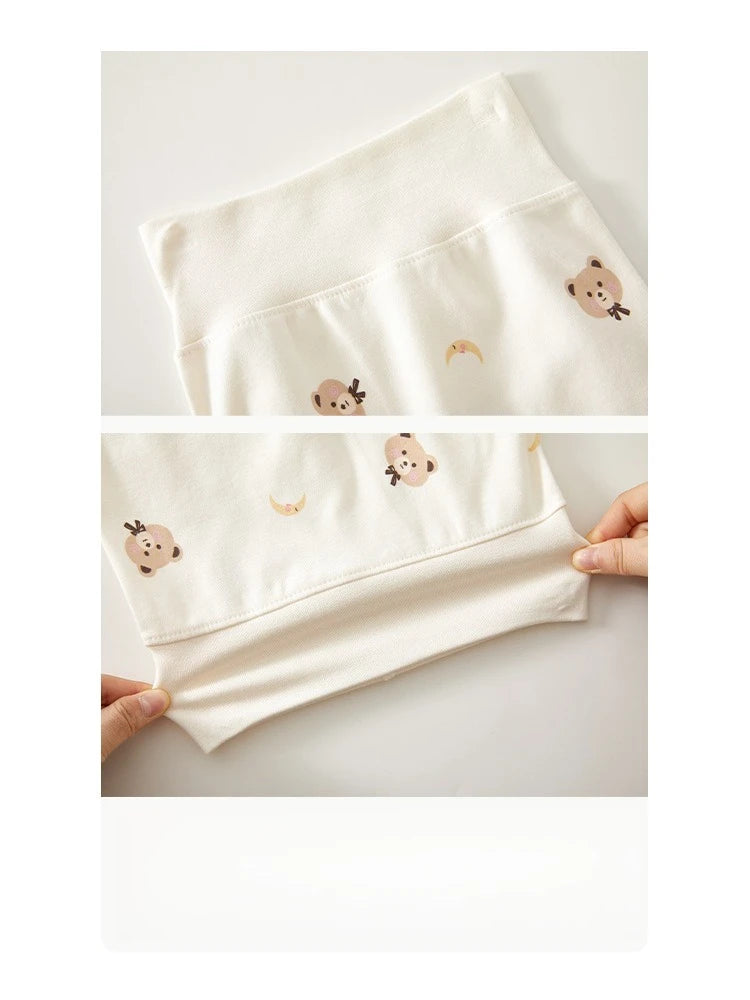 Neugeborenen Baby Basis Shirt + Hosen 2-teiliges Set Herbst und Winter Cartoon Reine Baumwolle Top + Hosen 0-18M Neugeborenen Baby Pyjamas