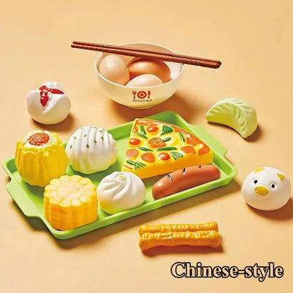 Kinderküchen Zubehör Set – Burger, Kekse & mehr