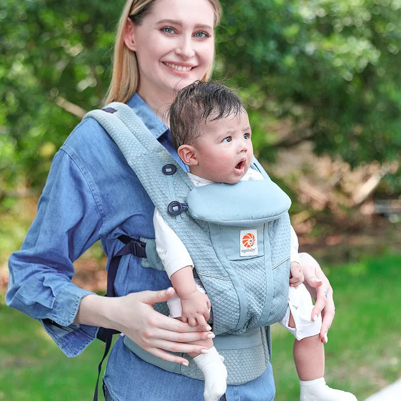 Babytrage Ergonomischer multifunktionaler Hüfthocker für Neugeborene bis Kleinkinder Mehrzweck-Zubehör für Vor- und Nach-Känguru-Taschen