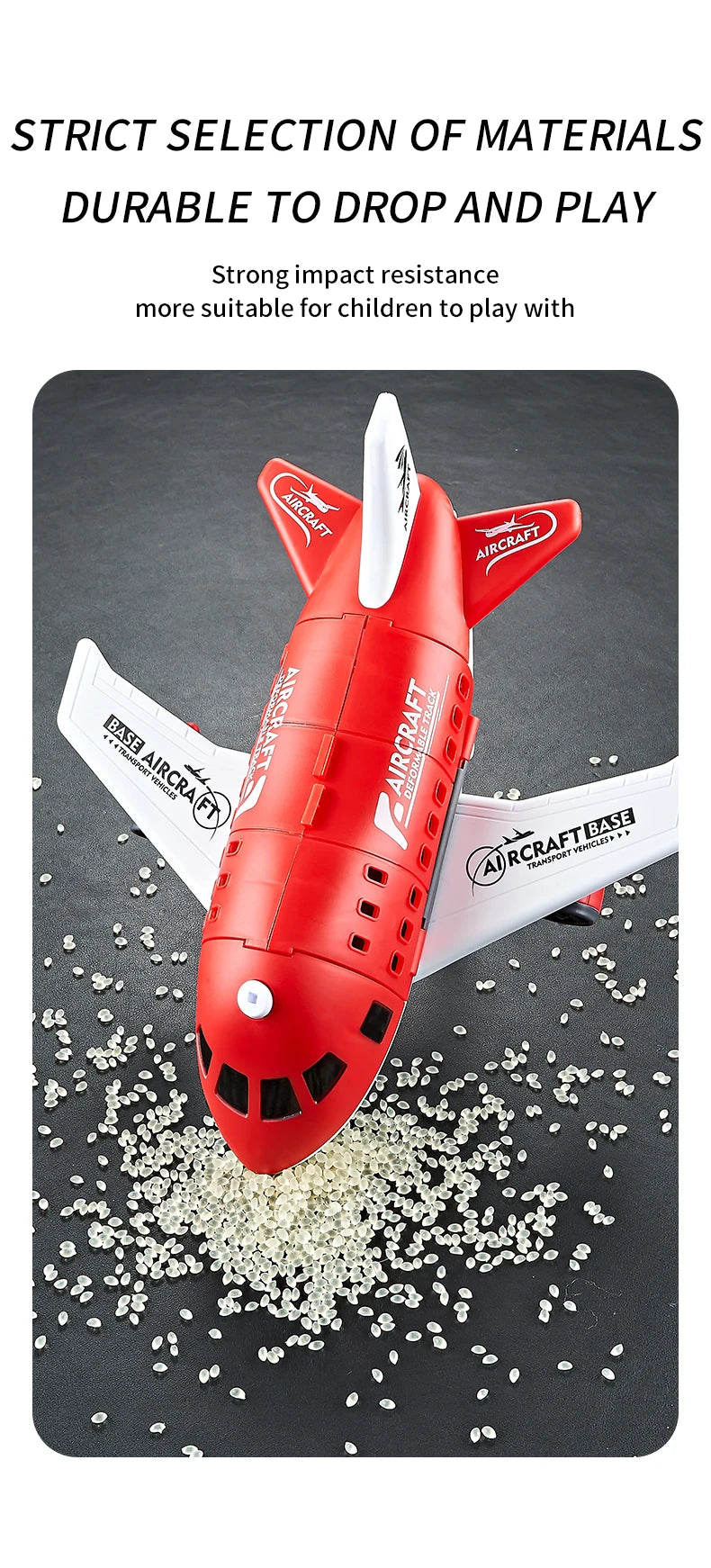 Flugzeug Spielset inkl. Autos, Helikopter & Verkehrszeichen