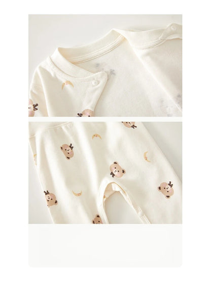 Neugeborenen Baby Basis Shirt + Hosen 2-teiliges Set Herbst und Winter Cartoon Reine Baumwolle Top + Hosen 0-18M Neugeborenen Baby Pyjamas