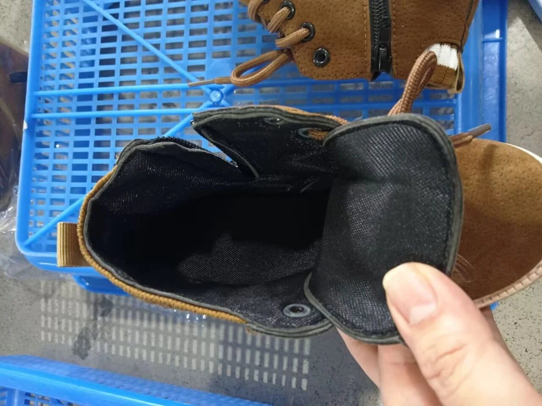 2-Stil Innenmaterial Plüsch Kinder Winterstiefel Baumwollstoff Frühling Herbst Kinderschuhe Baby Kleinkind Jungen Mädchen Stiefel