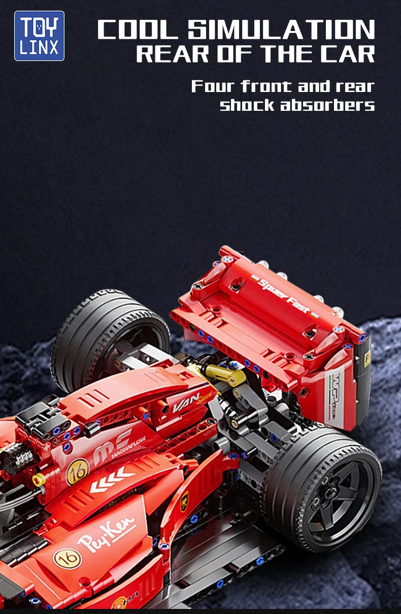 RC Rennwagen Bausatz - Ferngesteuertes Sportauto Model
