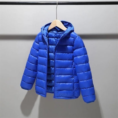 Herbst & Winter Kinder Daunenjacke - Leicht & Warm - 3-10 Jahre