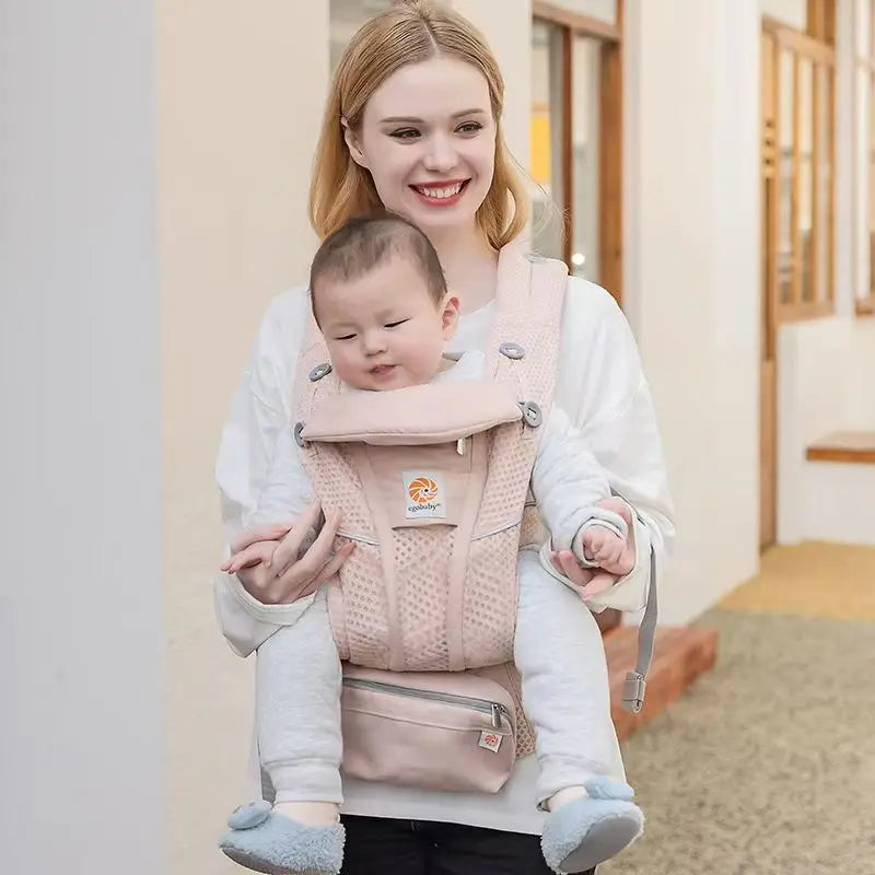 Babytrage Ergonomischer multifunktionaler Hüfthocker für Neugeborene bis Kleinkinder Mehrzweck-Zubehör für Vor- und Nach-Känguru-Taschen