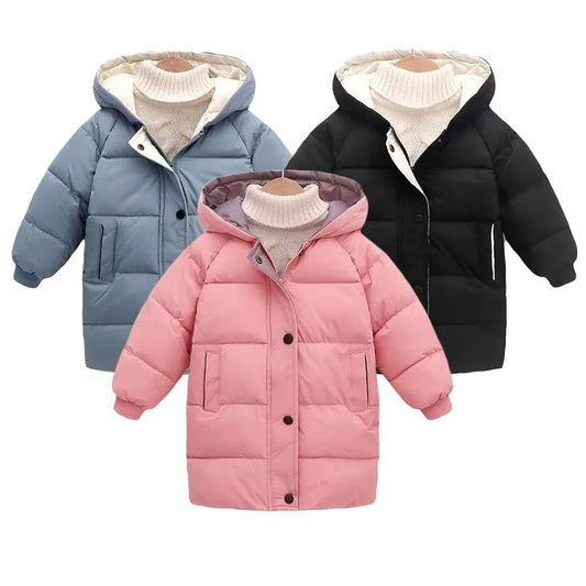 Kinder Winterjack mit Kapuze - Warm & Bequem - 3-10 Jahre