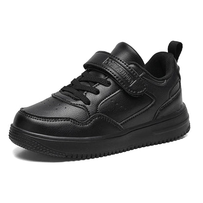 Kinder Sneaker - Lederoptik - Bequeme sportschuhe - Rutschfest