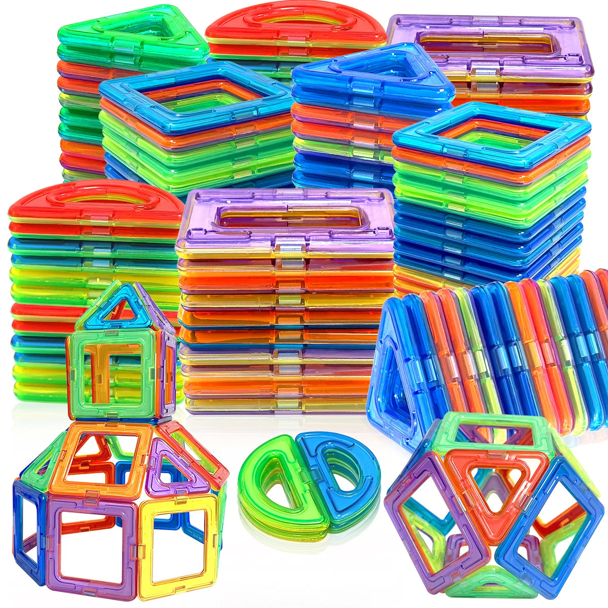 Magnetische Bausteine Set - Kreatives Lernspielzeug für Kinder