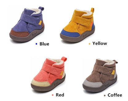Kleinkind Baby Stiefel Winter Jungen Mädchen Warme Baby Schnee Schuhe Plüsch Weichen Boden Säuglings Schuhe Neugeborenen Baby Outdoor Turnschuhe Kinder Stiefel
