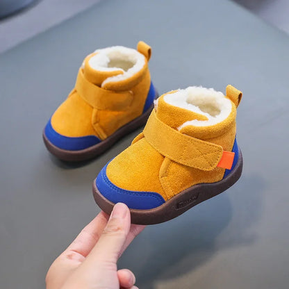Winter Baby Schuhe Jungen Mädchen Warme Plüsch Kleinkind Schnee Stiefel 0-5 Jahre Kinder Mode Anti-slip Turnschuhe kinder Schuhe