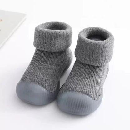 Warme Rutschfeste Babyschühchen - Winter Socken-Schuhe