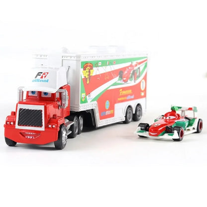 Cars und Trucks Spielzeugset - Spielzeug Geschenk für Kinder