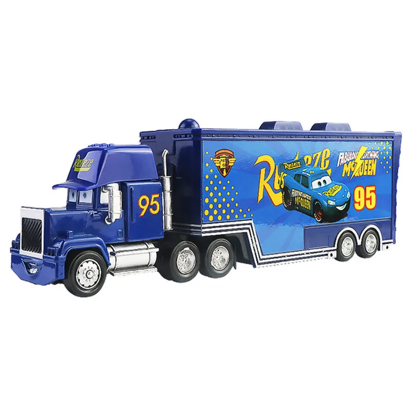 1:55 disney pixar autos 2 3 spielzeug blitz mcqueen mack onkel lkw mater fritter miss druckguss modell auto spielzeug kinder weihnachts geschenke