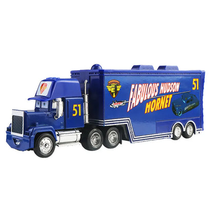 1:55 disney pixar autos 2 3 spielzeug blitz mcqueen mack onkel lkw mater fritter miss druckguss modell auto spielzeug kinder weihnachts geschenke