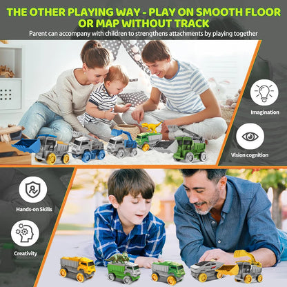 Flexibele Space Rennbahn für Kinder - Elektrische Autos & Biegsame Streckenteile