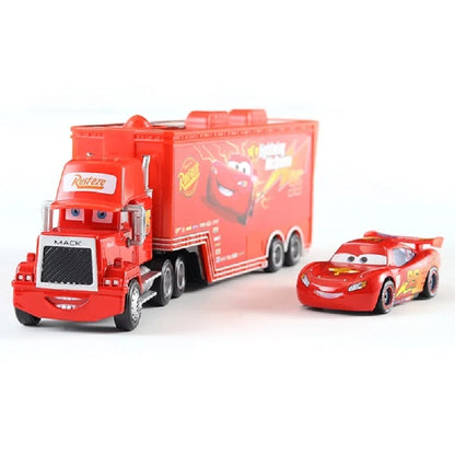 Cars und Trucks Spielzeugset - Spielzeug Geschenk für Kinder