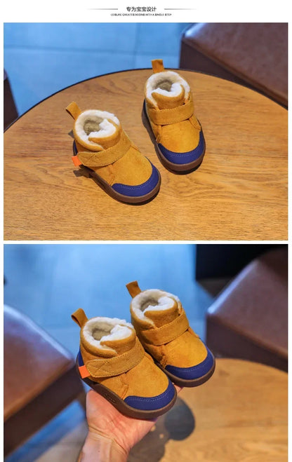 Winter Baby Schuhe Jungen Mädchen Warme Plüsch Kleinkind Schnee Stiefel 0-5 Jahre Kinder Mode Anti-slip Turnschuhe kinder Schuhe