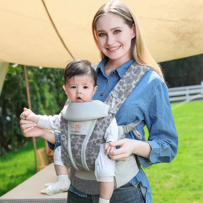 Babytrage Ergonomischer multifunktionaler Hüfthocker für Neugeborene bis Kleinkinder Mehrzweck-Zubehör für Vor- und Nach-Känguru-Taschen