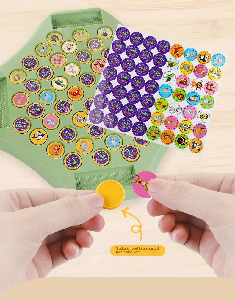 Tier Flip Schach Spaß Memory Spiel Brettspiele Eltern-Kind-Interaktive Familie Party Brettspiele Kinder Erwachsene Sozialen Tisch Spiel