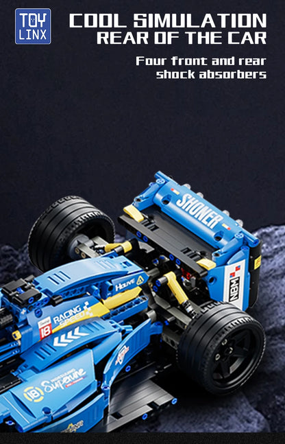 RC Rennwagen Bausatz - Ferngesteuertes Sportauto Model
