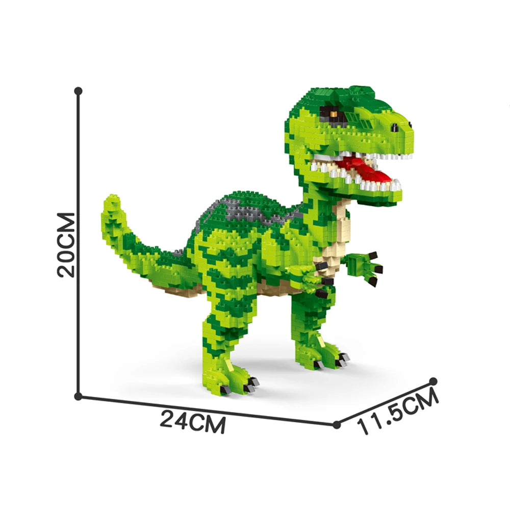 Velociraptor - Mini-Baustein Bausatz - Figurenset